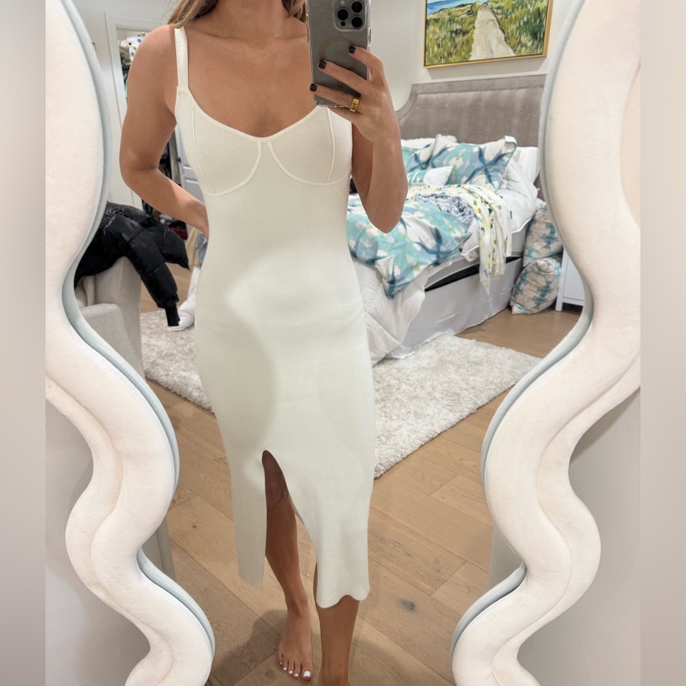 WHITE ABERCROMBIE DRESS